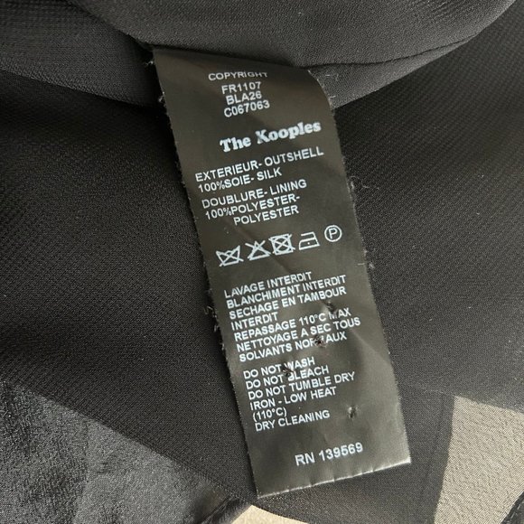 🏷️SALE🏷️The Kooples Floral Tie Neck Dress ASO Anastasia Steele - Picture 9 of 10